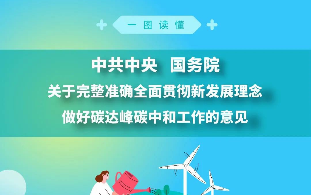 權威解讀！就《中共中央 國務院關于完整準確全面貫徹新發(fā)展理念做好碳達峰碳中和工作的意見》訪國家發(fā)展改革委負責人